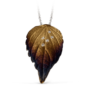 Pendant in 18k Gold with Diamonds