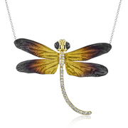 Pendant in 18k Gold with Diamonds