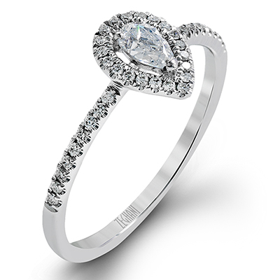 Ensemble de mariage ZR957 en or 14 carats avec diamants