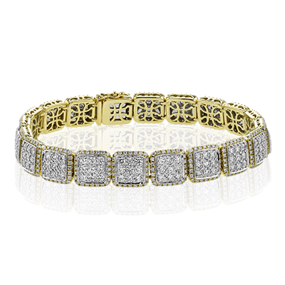 Bracelet en or 18 carats avec diamants