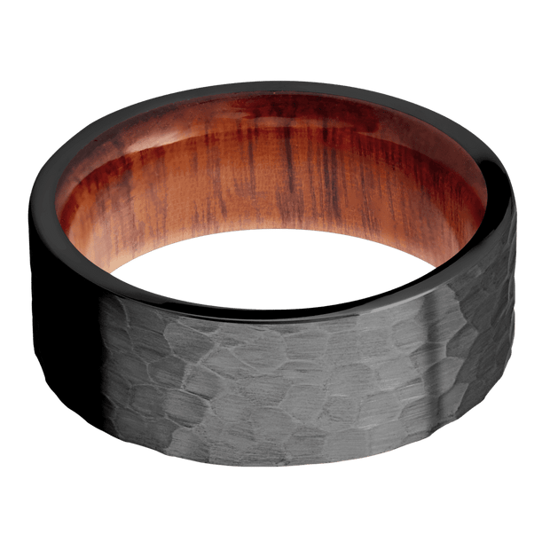 Zirconium + Hammer Finish + Pernambuco