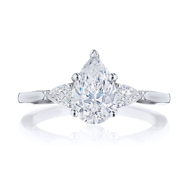 Pear 3-Stone Engagement Ring