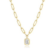 Petite Diamond Link Necklace - 1.54ct