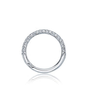 Tacori Petite Crescent French Pavé Wedding Band