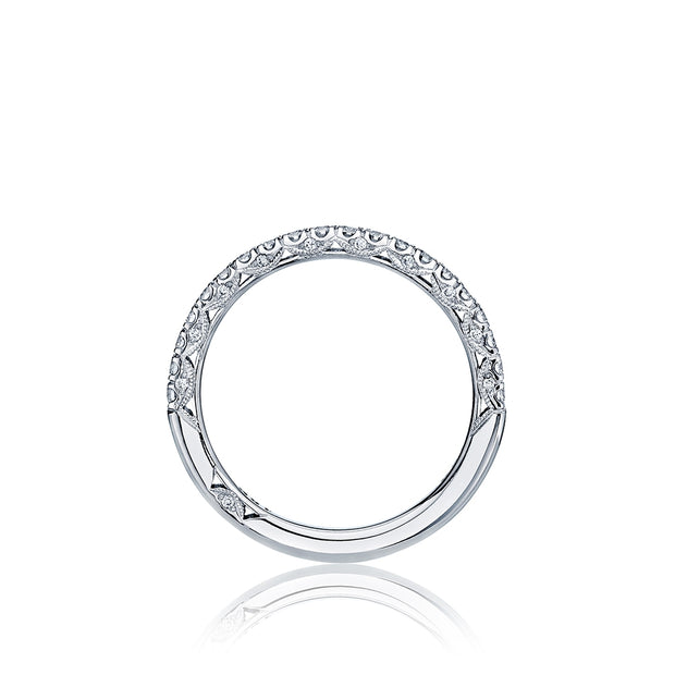 Tacori Petite Crescent French Pavé Wedding Band