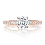 Round Solitaire Engagement Ring