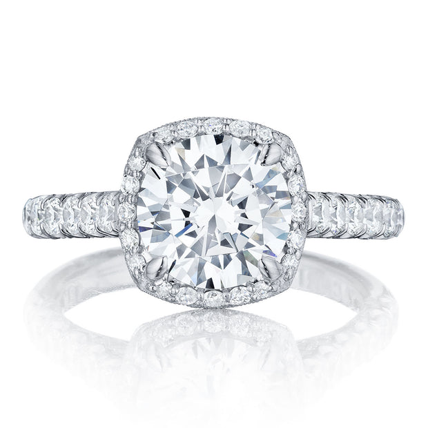 Round Bloom Engagement Ring