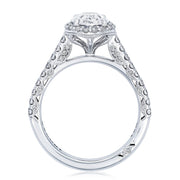 Oval Bloom Engagement Ring