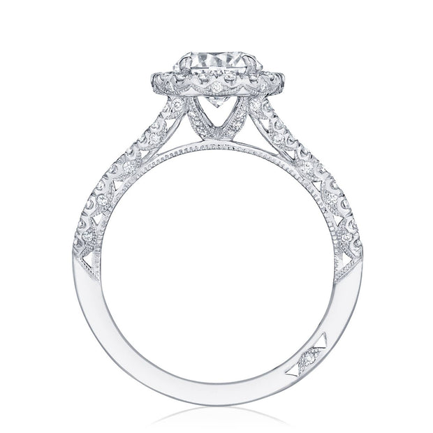 Round Bloom Engagement Ring