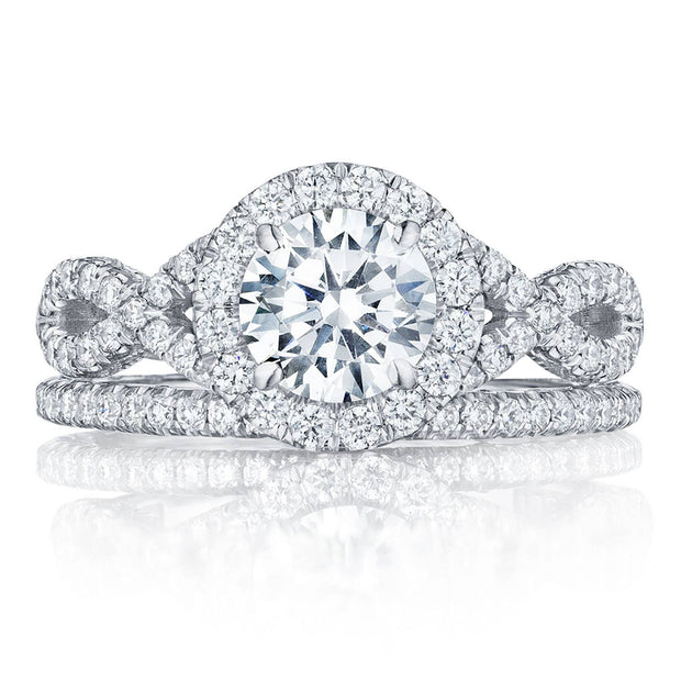 Round Bloom Engagement Ring