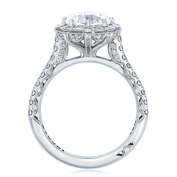 Round Bloom Engagement Ring
