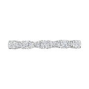 Marquise Shape Design Detail Wedding Band