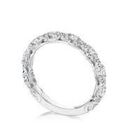 Marquise Shape Design Detail Wedding Band