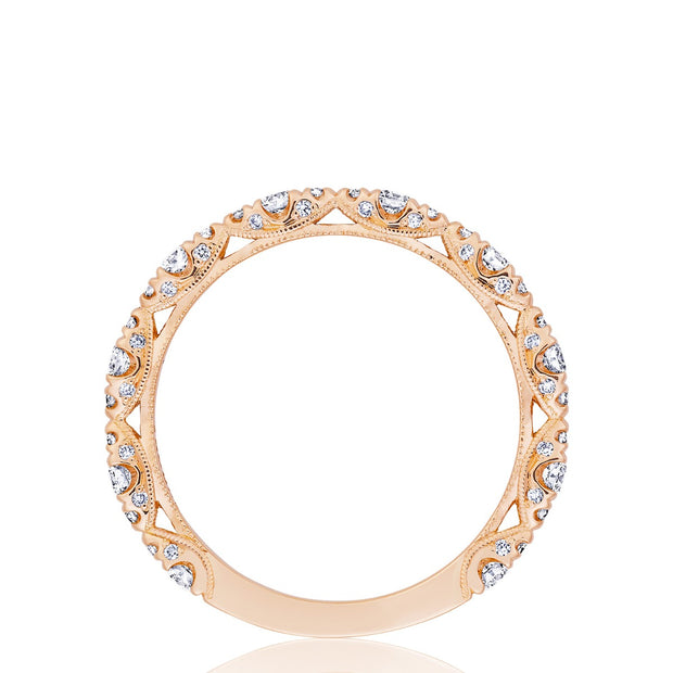 Marquise Shape Design Detail Wedding Band