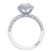 Oval Bloom Engagement Ring