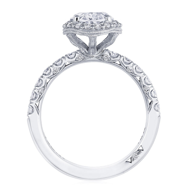 Oval Bloom Engagement Ring