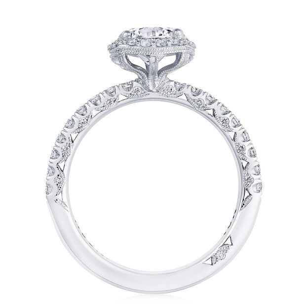 Round Bloom Engagement Ring