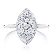 Round Bloom Engagement Ring