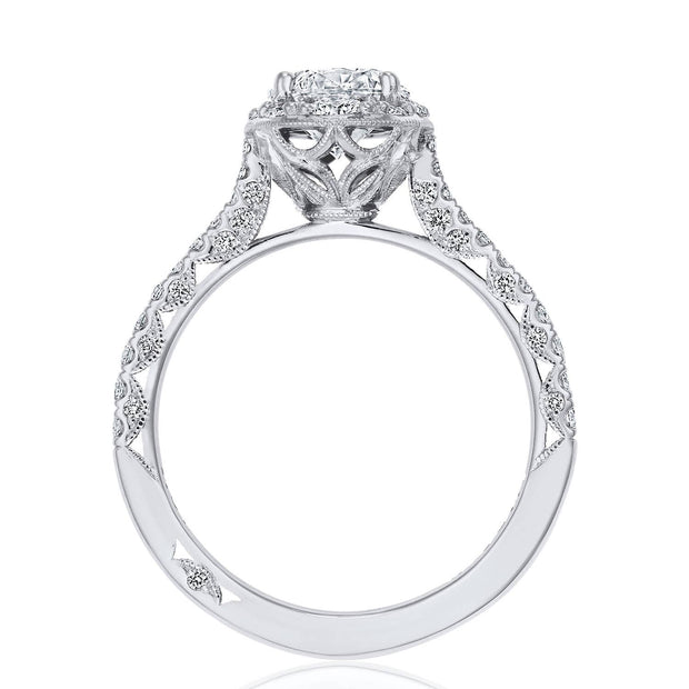 Round, Pear Bloom Engagement Ring