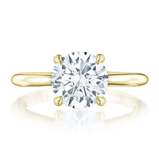 Round Solitaire Engagement Ring