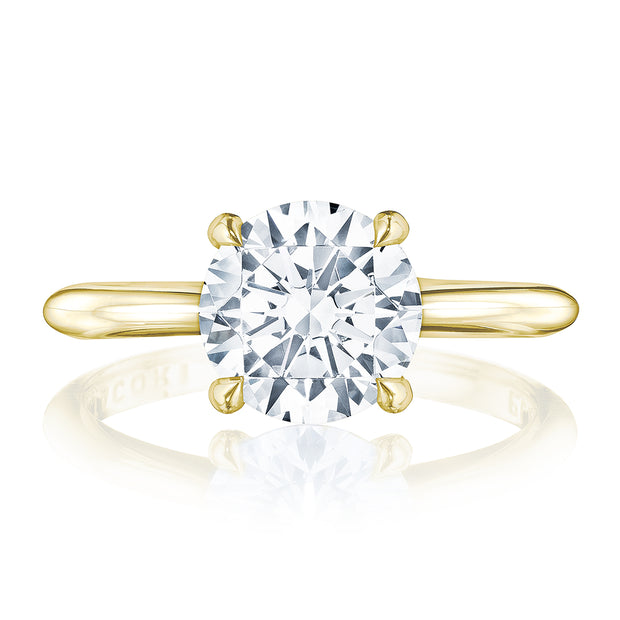 Round Solitaire Engagement Ring