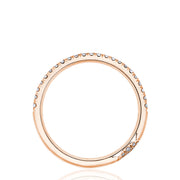 Pavé Diamond Wedding Band