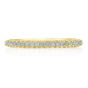 Pavé Diamond Wedding Band