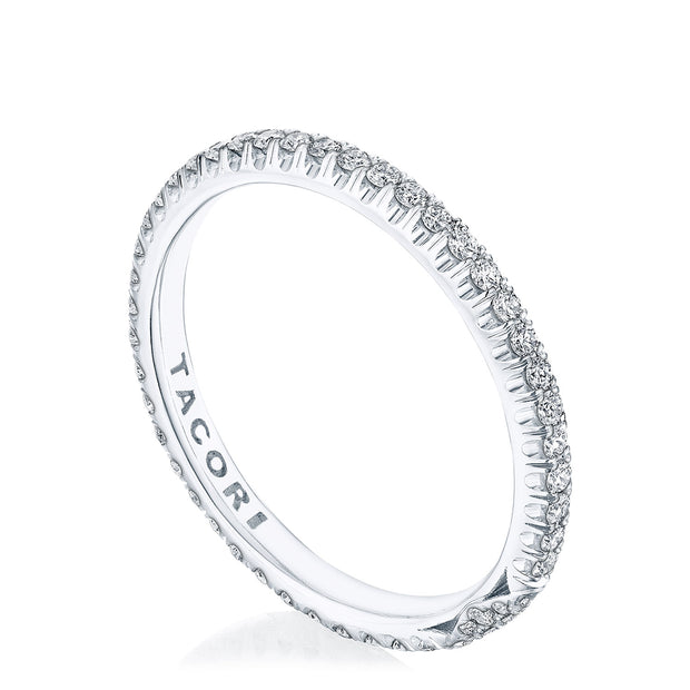 Pavé Diamond Wedding Band