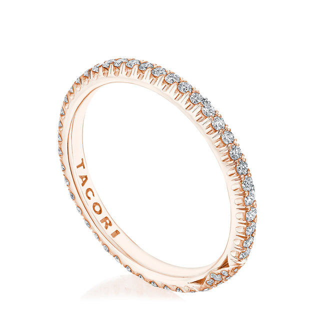 Pavé Diamond Wedding Band