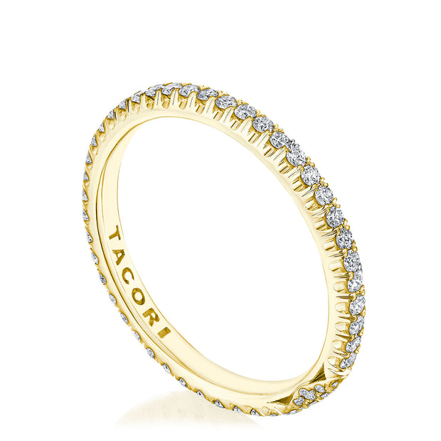 Pavé Diamond Wedding Band