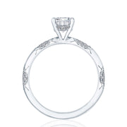 Emerald Solitaire Engagement Ring