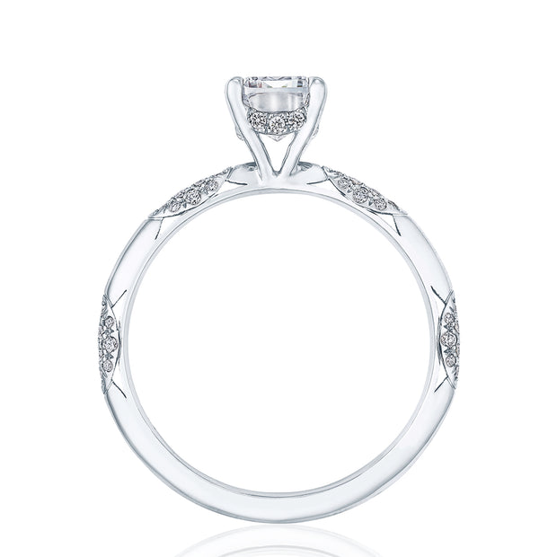 Emerald Solitaire Engagement Ring