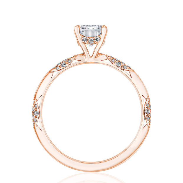 Emerald Solitaire Engagement Ring