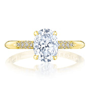 Oval Solitaire Engagement Ring