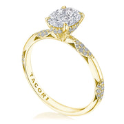 Oval Solitaire Engagement Ring