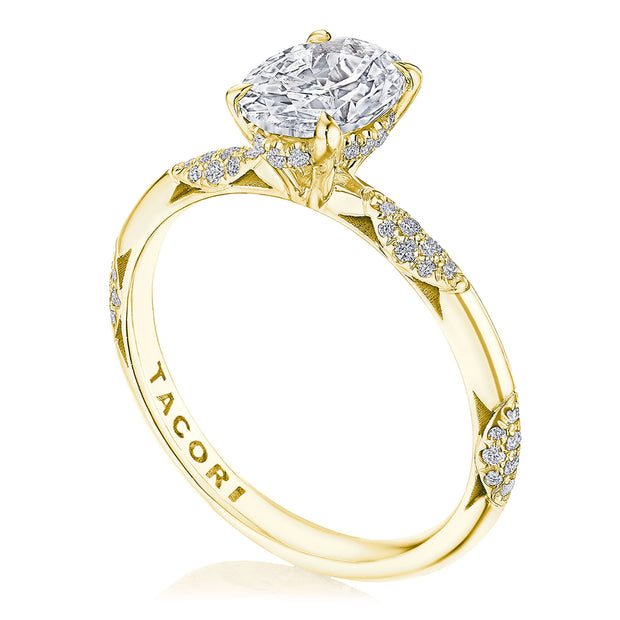 Oval Solitaire Engagement Ring
