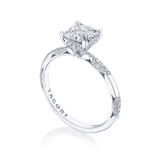Princess Solitaire Engagement Ring