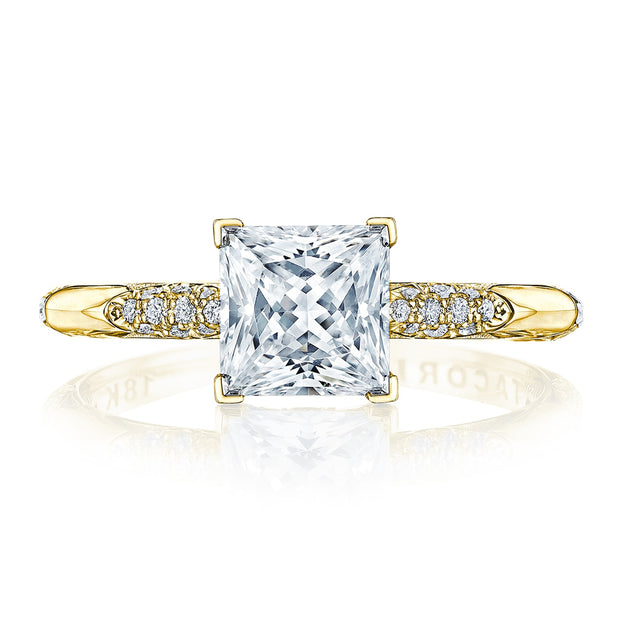Princess Solitaire Engagement Ring