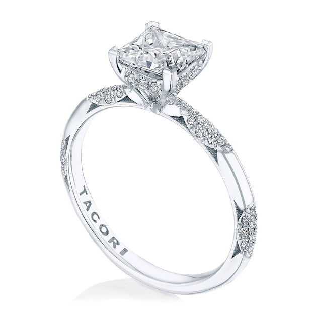 Princess Solitaire Engagement Ring