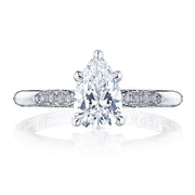 Pear Solitaire Engagement Ring