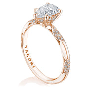 Pear Solitaire Engagement Ring