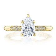 Pear Solitaire Engagement Ring