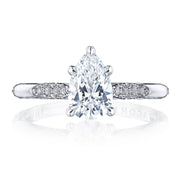 Pear Solitaire Engagement Ring