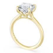 Cushion Solitaire Engagement Ring