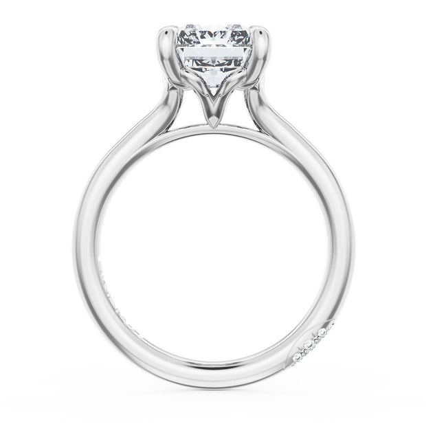 Radiant Solitaire Engagement Ring