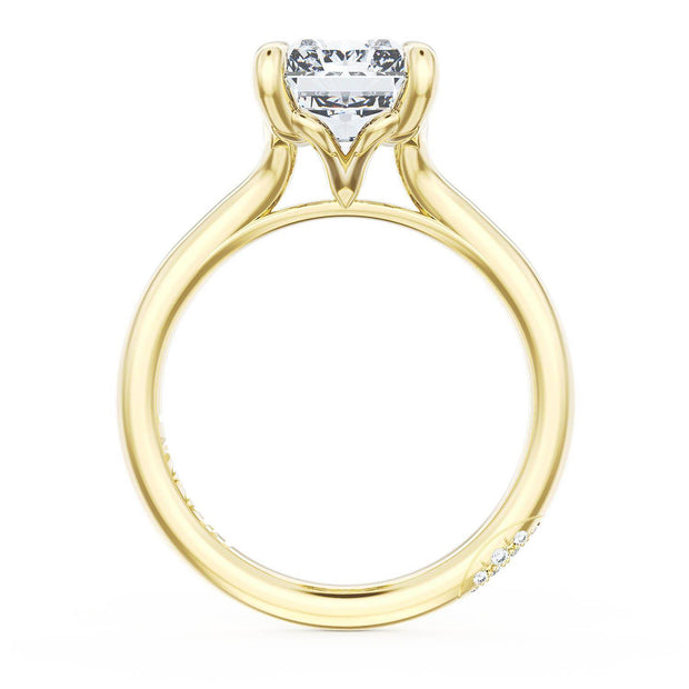 Radiant Solitaire Engagement Ring