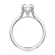 Cushion Solitaire Engagement Ring