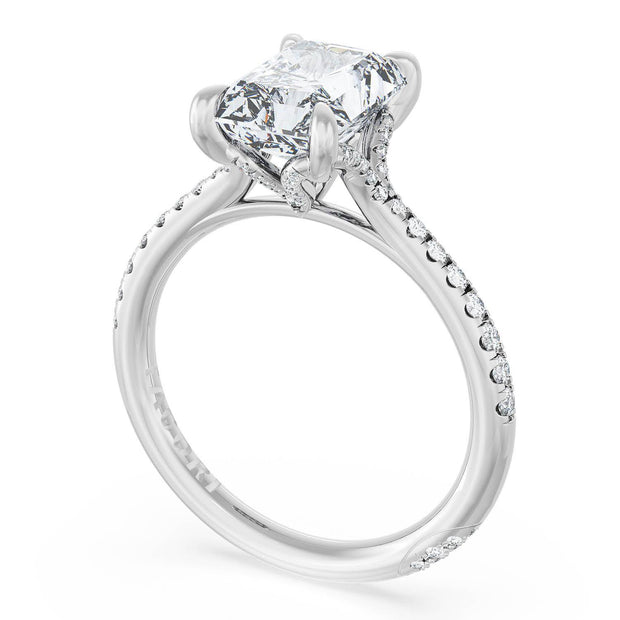 Radiant Solitaire Engagement Ring