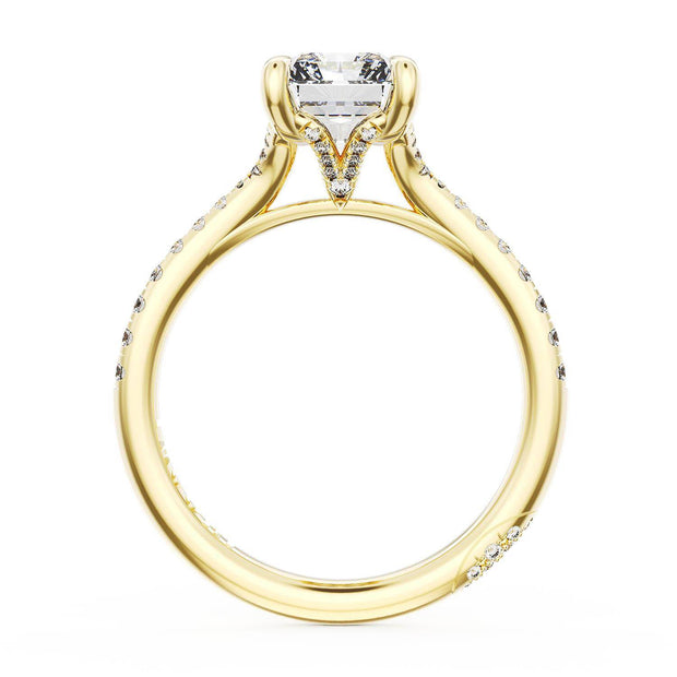 Radiant Solitaire Engagement Ring