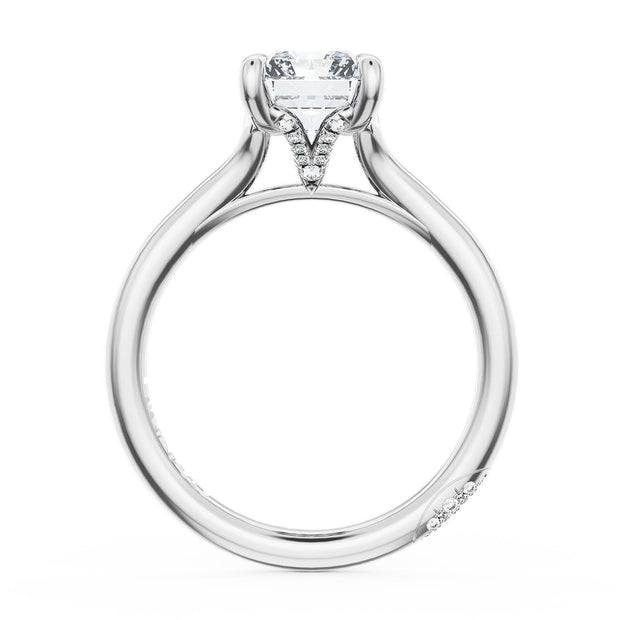Radiant Solitaire Engagement Ring